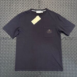 Scotch & Soda Black Short Sleeve Tee